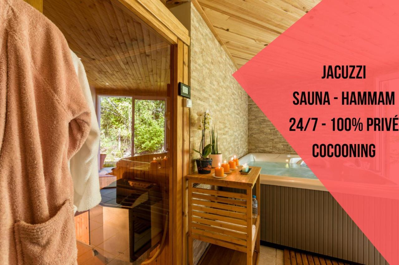 Sauna - Jacuzzi - 100% Privé - L'Estantada Linxe Extérieur photo